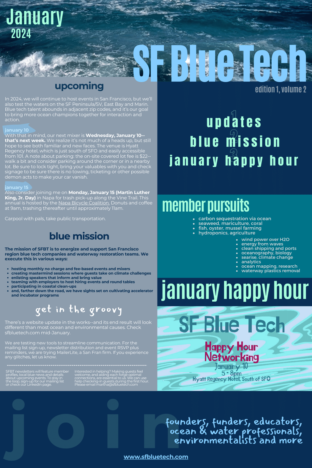 January SF Blue Tech 2023 newsletter